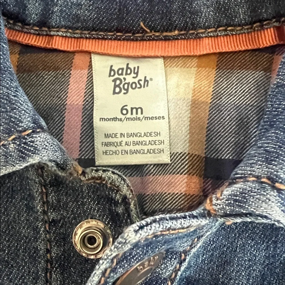 OSHKOSH BABY Classic Blue Denim Kids Bodysuit